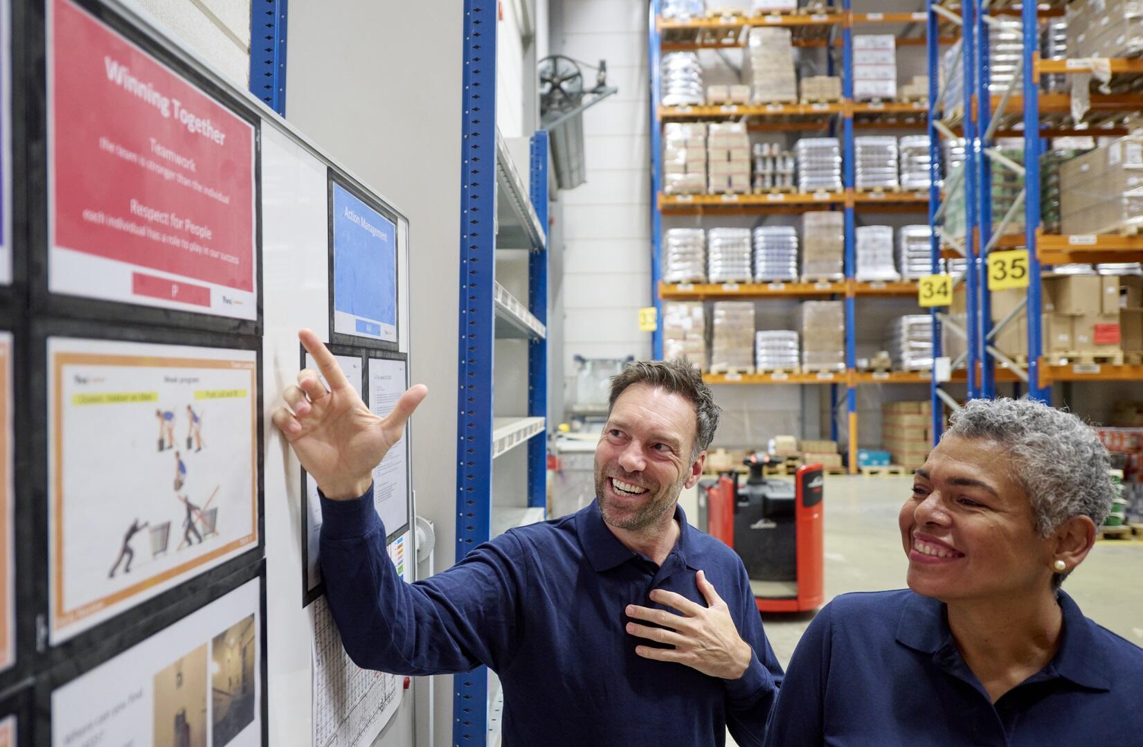 Werken logistiek supervisor in de transport en logistiek